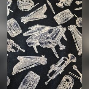 Timeless Treasures Music Fabric 2003 – 17.5x44 Instruments Print